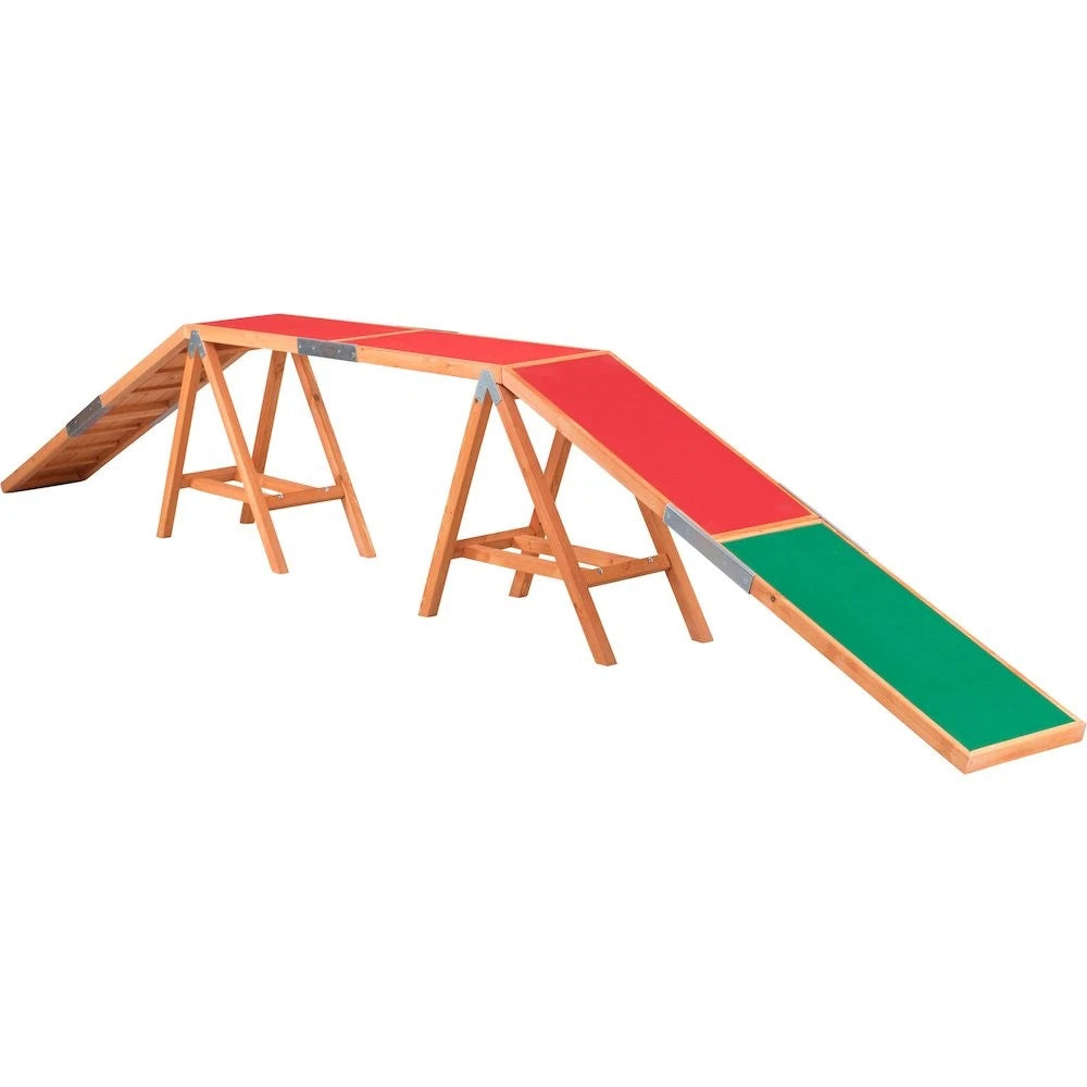 Dog Agility Training Toy | 15FT Obstacle Training Equipment | Supports Up to 175 lbs | Pet Exercise and Behavior Training