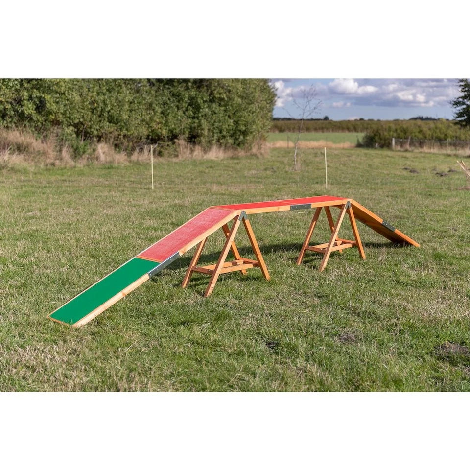 Dog Agility Training Toy | 15FT Obstacle Training Equipment | Supports Up to 175 lbs | Pet Exercise and Behavior Training
